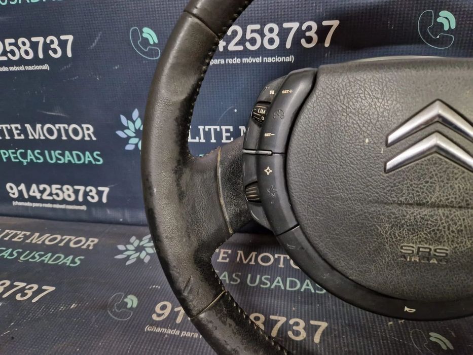 Volante pele usado CITROEN C4 MULTIFUNÇÕES AIRBAG