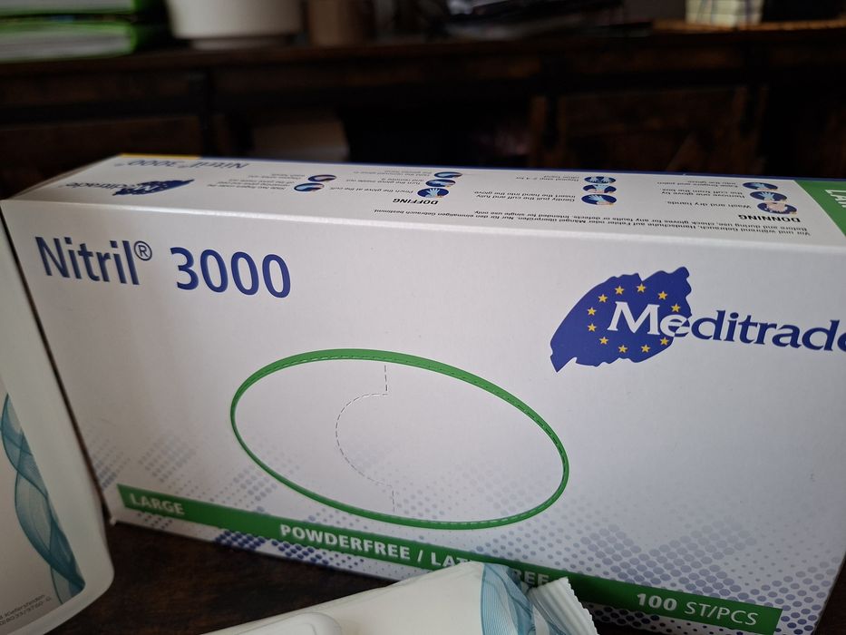 Rękawiczki ochronne latex i puder frei