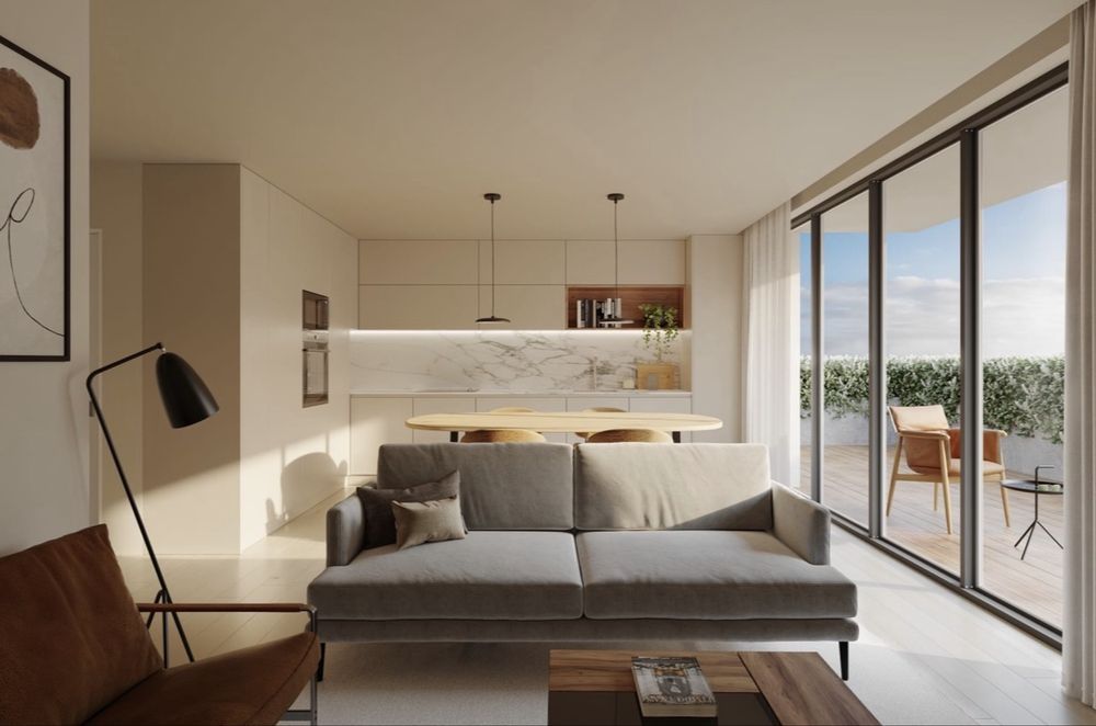 Apartamento T1 em construção
