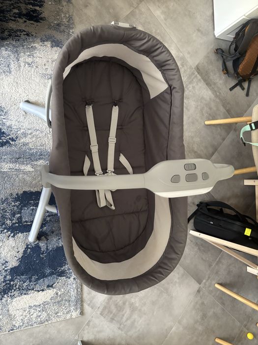 Chicco Baby Hug Air 4w1 – wielofunkcyjne łóżeczko dziecięce - Dark Grey
