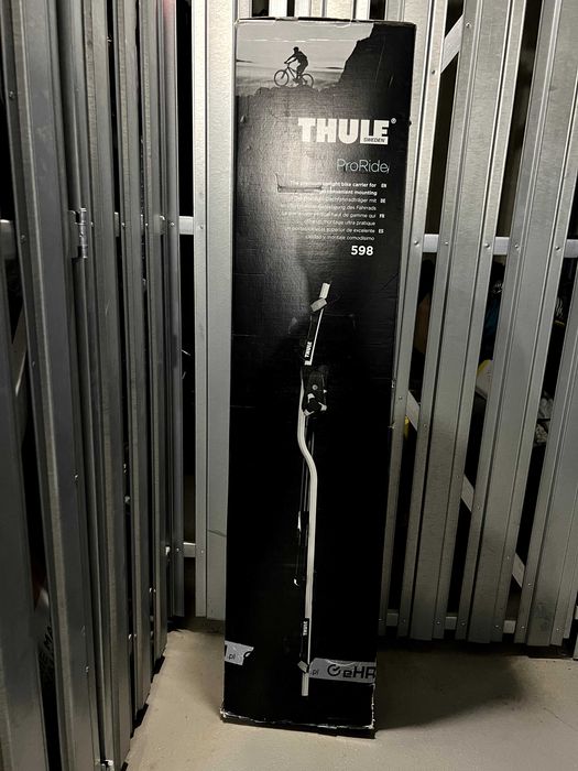 W stanie jak nowe Thule Wingbar Evo 127 (bagażnik dachowy) + Thule Proride 598 (trzy uchwyty na rowery)