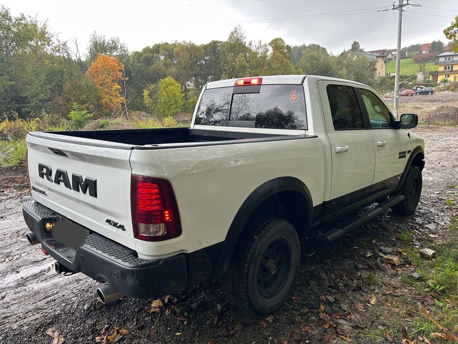 Dodge Ram 5,7l benzyna+LPG 400KM, wersja REBEL 4x4, automat, ciężarowy
