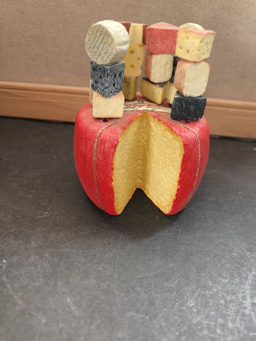 Queijo Babybel - Suporte de Queijo Decorativo.