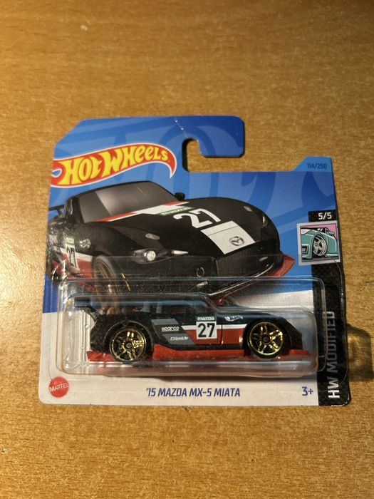 Hot wheels 15 mazda mx-5 miata