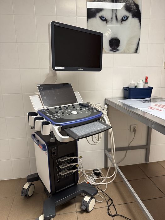 Zestaw weterynaryjny Mindray Vetus 7 (3 głowice, wózek)