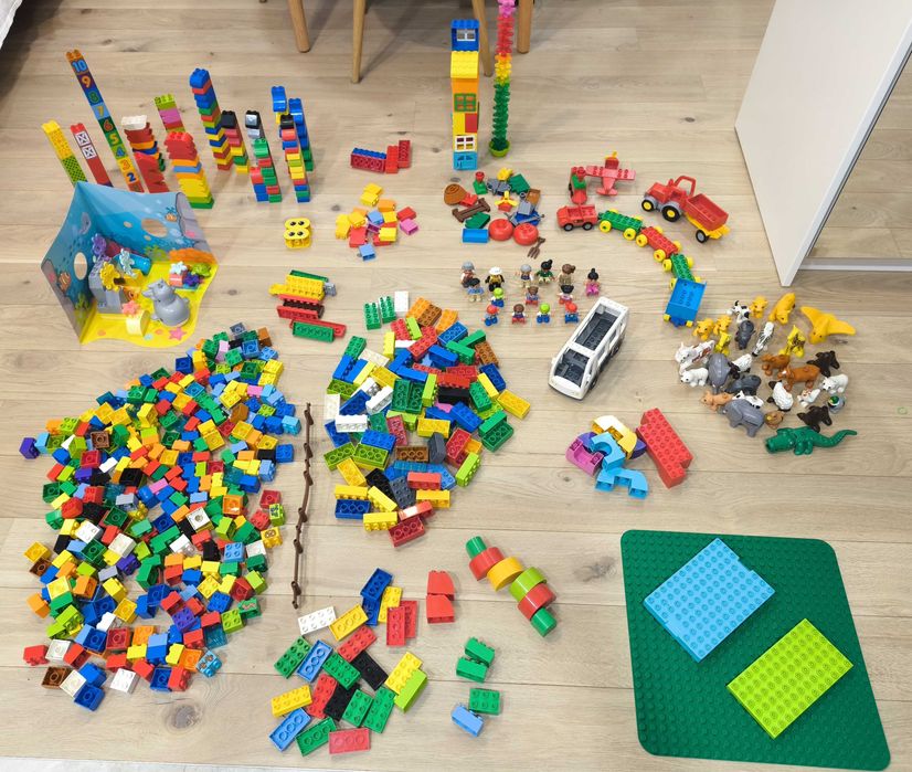 Mega zestaw klocków LEGO DUPLO!!