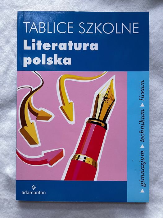 Tablice szkolne maturalne - literatura polska