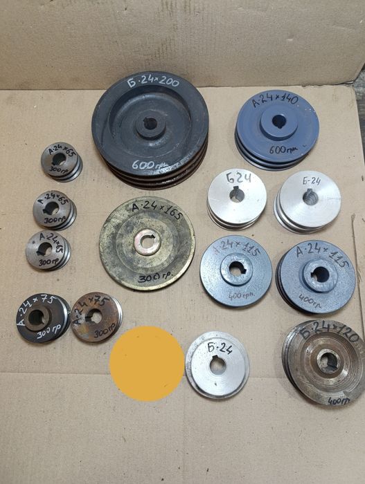 Шків шкіф профіль А, Б, С.