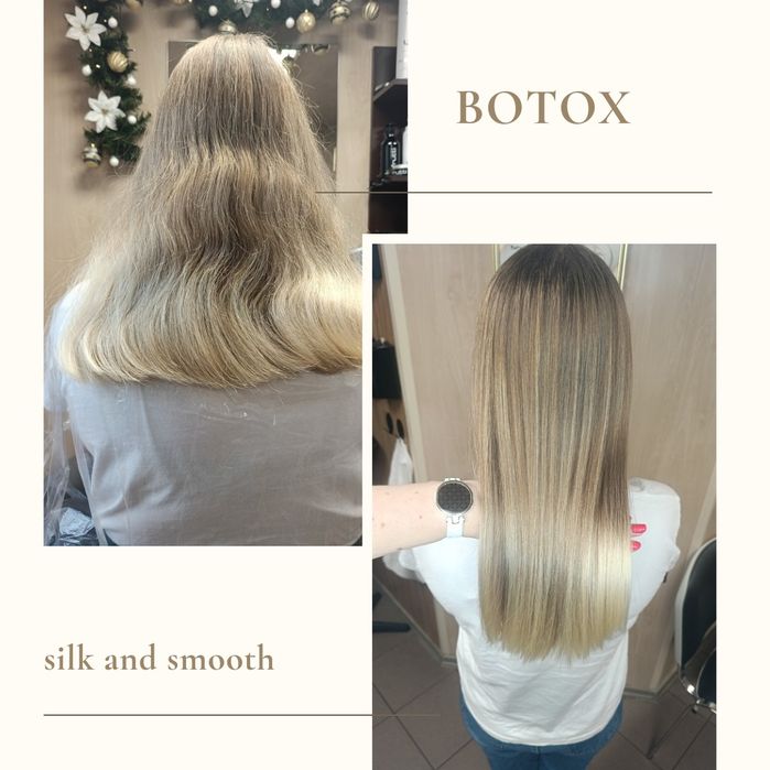 Keratynowe prostowanie botox nanoplastia rekonstrukcja regeneracja