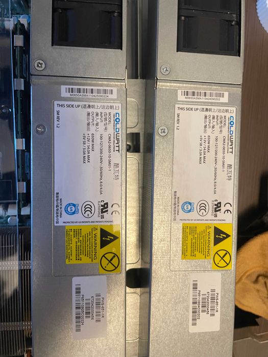 Сервер Supermicro 1U X8DTU, Intel XEON E5620 (2.40 Ghz), 16Gb DDR3