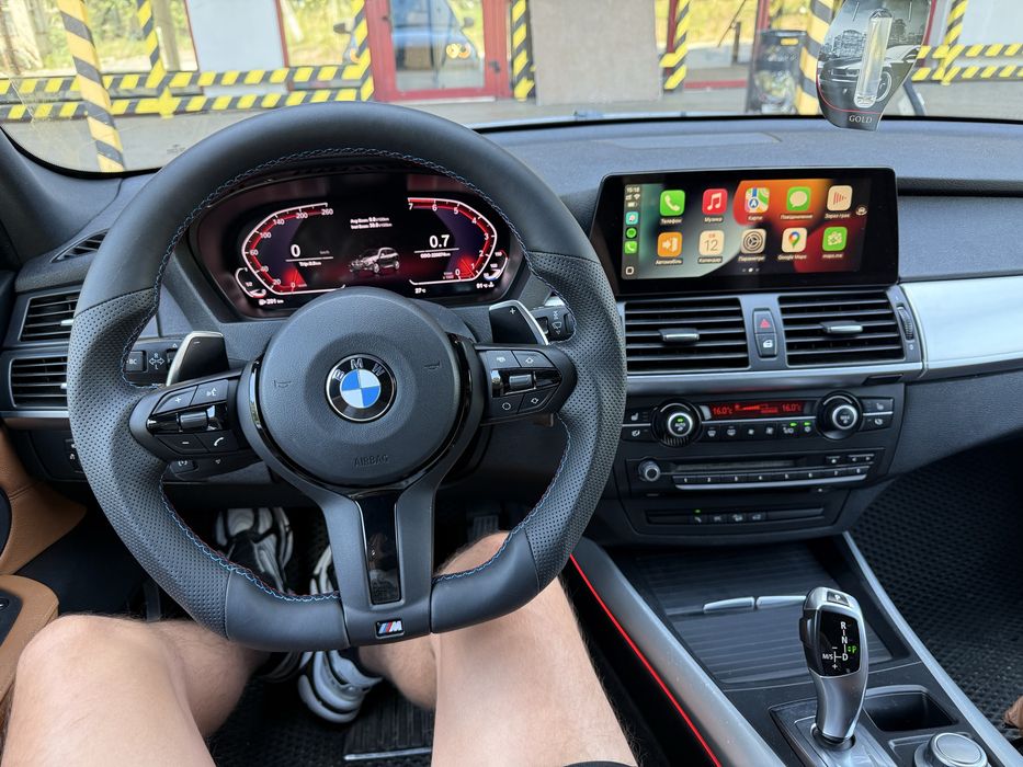 bmw x5 e70, x6 e71 carplay магнітола екран мультимедіа