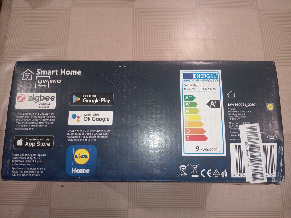 Стартовий комплект smart home livarnolux розумного дома з 3-ламп. e27