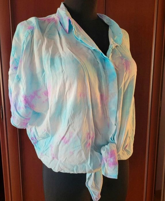 Kolorowa koszula oversize