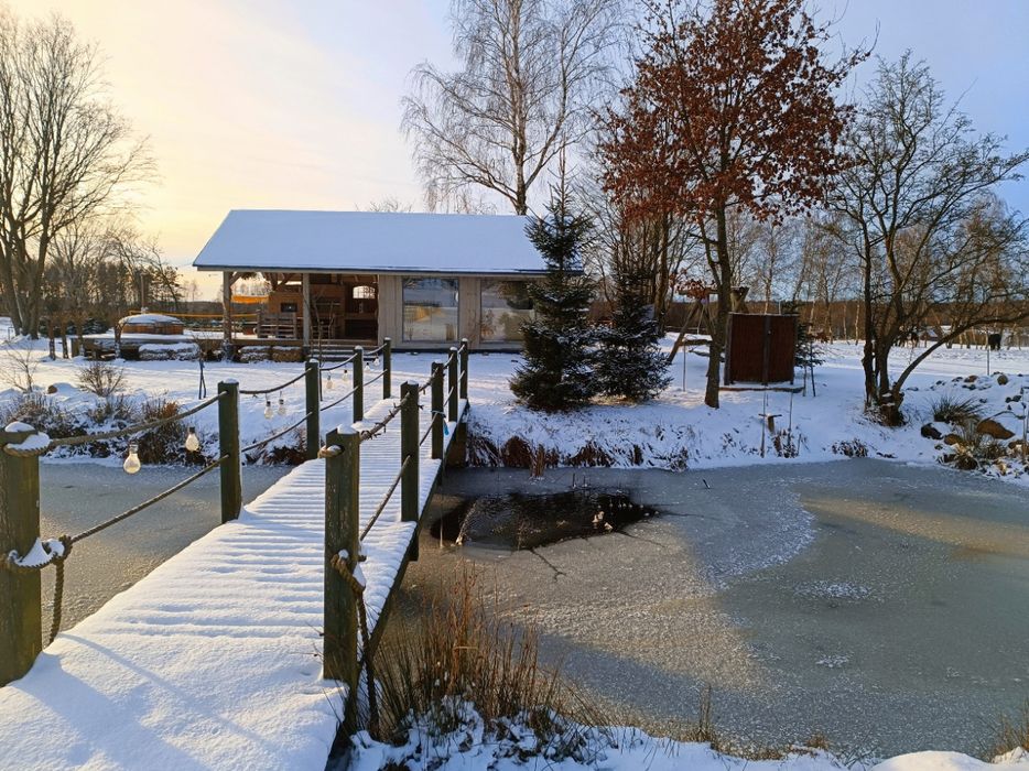 Domek nad jeziorem, SPA na wyłączność, konie, Kaszuby