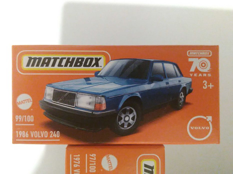 Matchbox 4 nowe modele VW Golf I Audi BMW Volvo resoraki Mattel