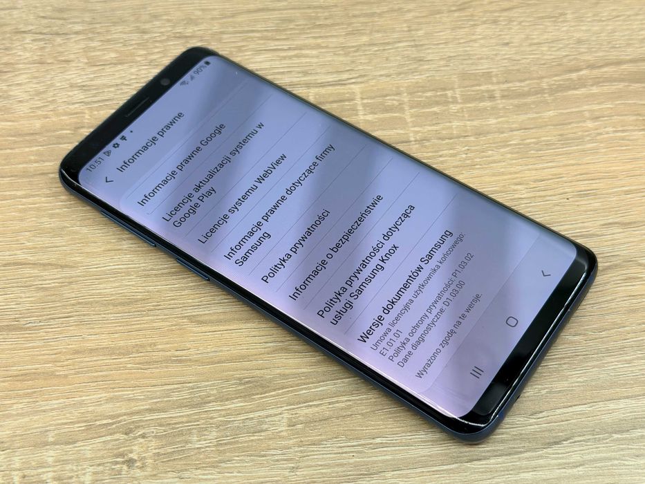 Samsung Galaxy S9 – bardzo dobry stan