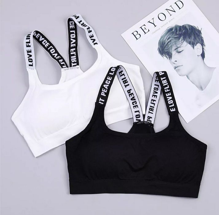 Stanik sportowy S M nowy