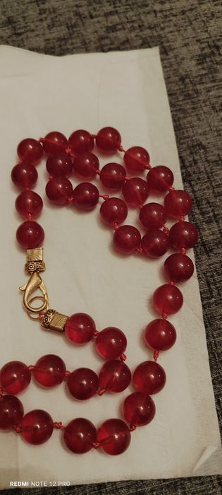 бусы с берилла,сердолика , Богемского озерносинего хрусталя