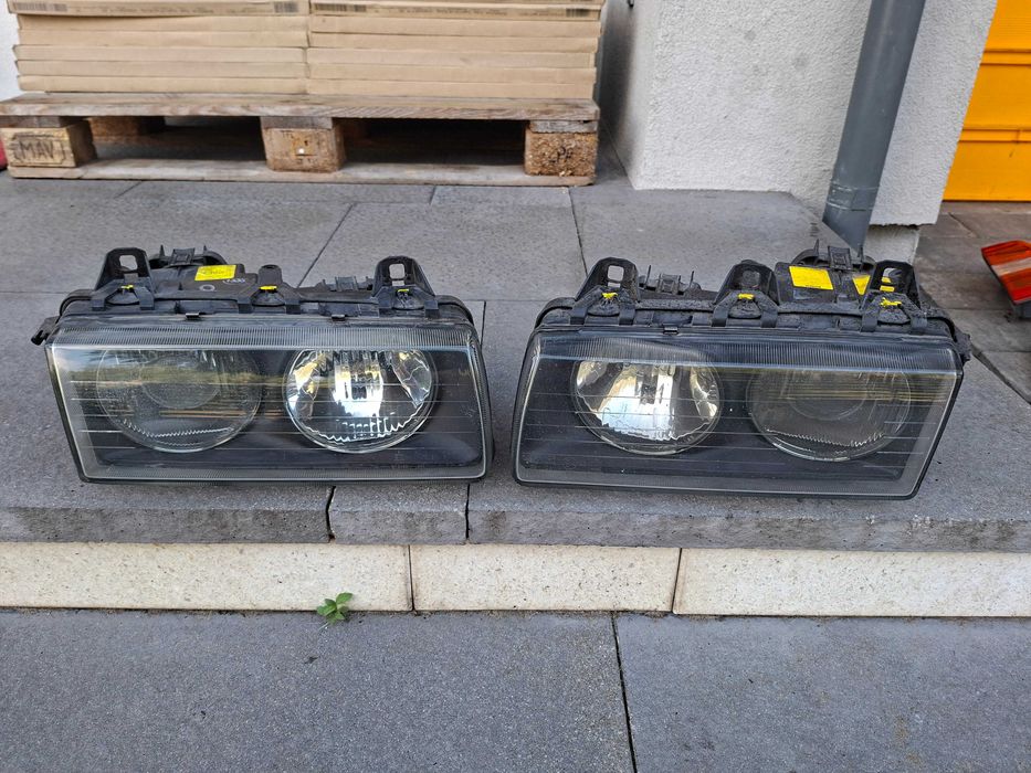 Reflektory lampy soczewkowe BOSCH do BMW e36 sedan touring coupe i cabrio PARA