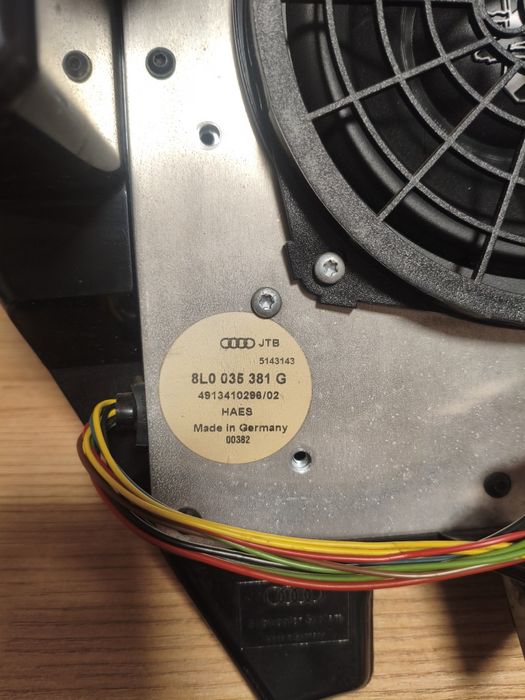 Сабуфер на  ауді