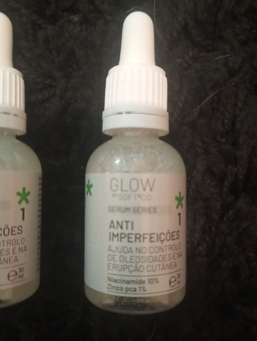 Pack de 2 Séruns SOFT&CO Glow Anti-Imperfeições (30 ml)