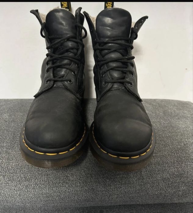 Dr. Martens skórzane glany