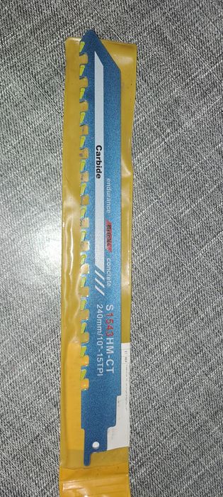 Lâmina de serra sabre 240 mm serra de sabre S1543 de carbono para metal madeira (Artigo Novo)