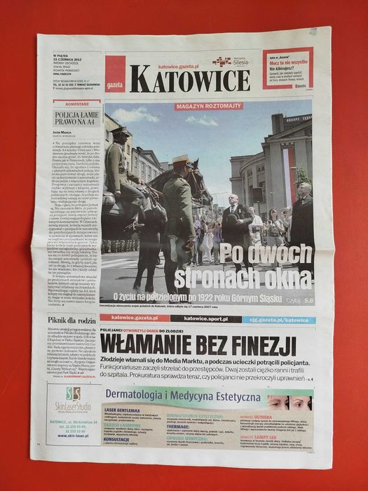 Gazeta Wyborcza, 15 czerwca 2012, nr 138, Kari Byron, Euro 2012