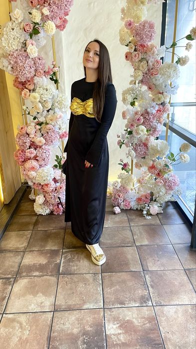 Корсет трендовий золотий та срібний