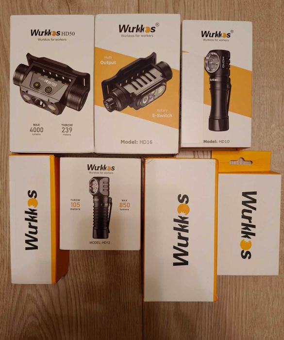 Мощные фонари Wurkoss