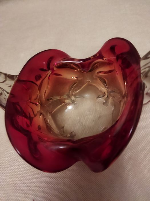 Ваза хрустальна кольорова декоративна для різних потреб ціна договірна