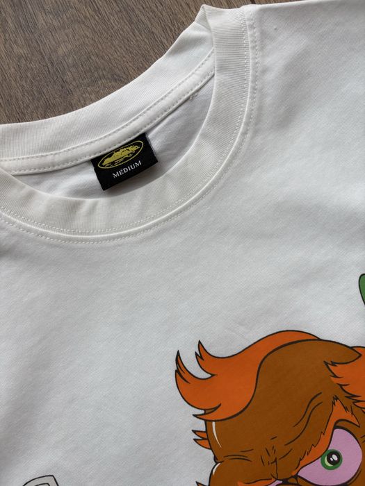 Corteiz White / Black Tee (Koszulka)