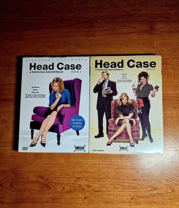 HEAD CASE A Psicóloga das Estrelas -Série 1e2/Alexandra Wentworth/NOVA