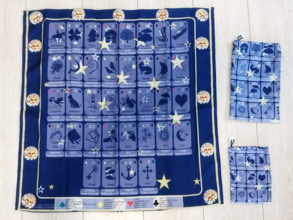 Toalha Tarot Mesa Real Cigana