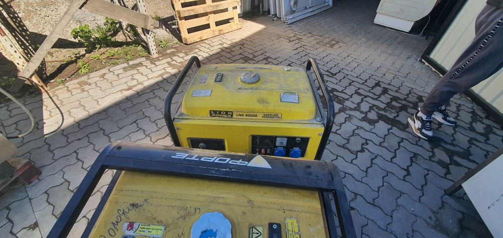 Генератори Husqvarna G 8500P  Forte FG6500E Lion Power LNG 8000E