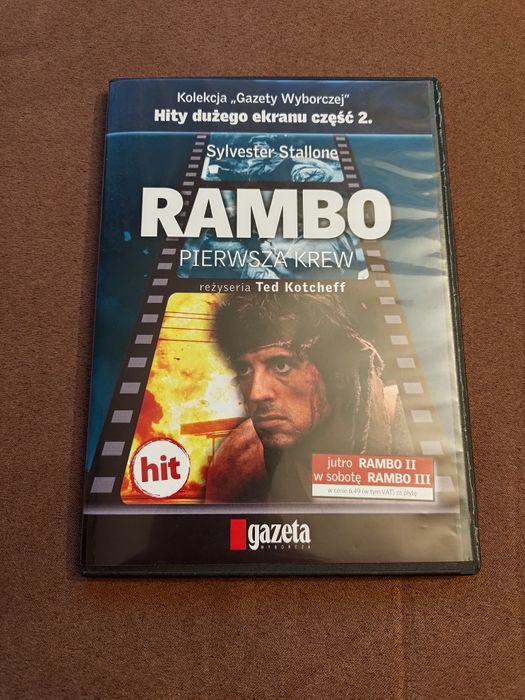 Rambo: Pierwsza krew - film na DVD