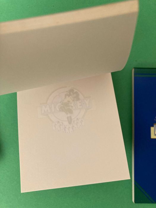 Lote 3 Bloquinhos Blocos Notas Mickey Hollywood Star Anos 80