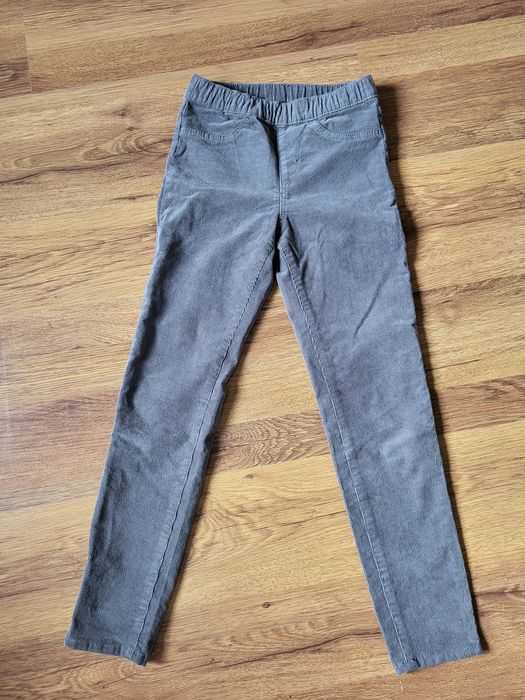 Sztruksowe treginsy H&M 128