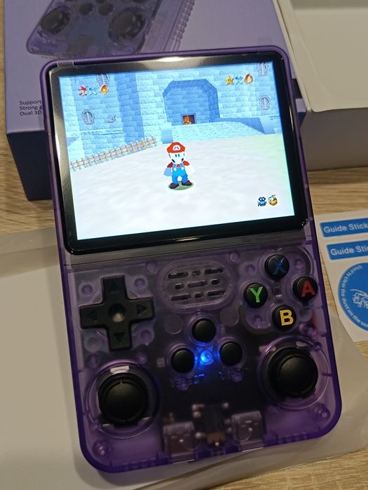 Konsola przenośna r36s ORYGINAŁ+ Etui + Folia NOWA Gameboy PS1 Pegasus