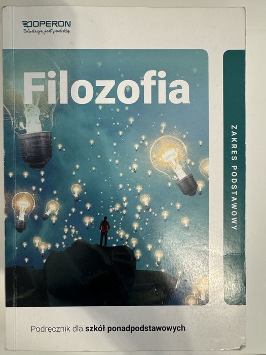 Sprzedam książkę z Filozofii (Operon, szkoły ponadpostawowe)