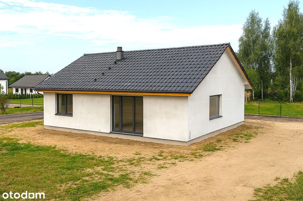 Funkcjonalny dom  przy jeziorze Niesłysz