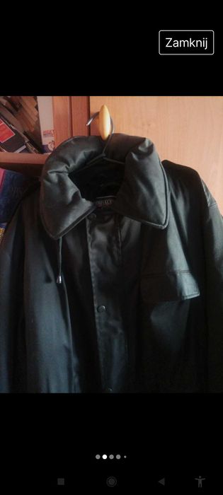 Elegancka kurtka męska ocieplana XXL