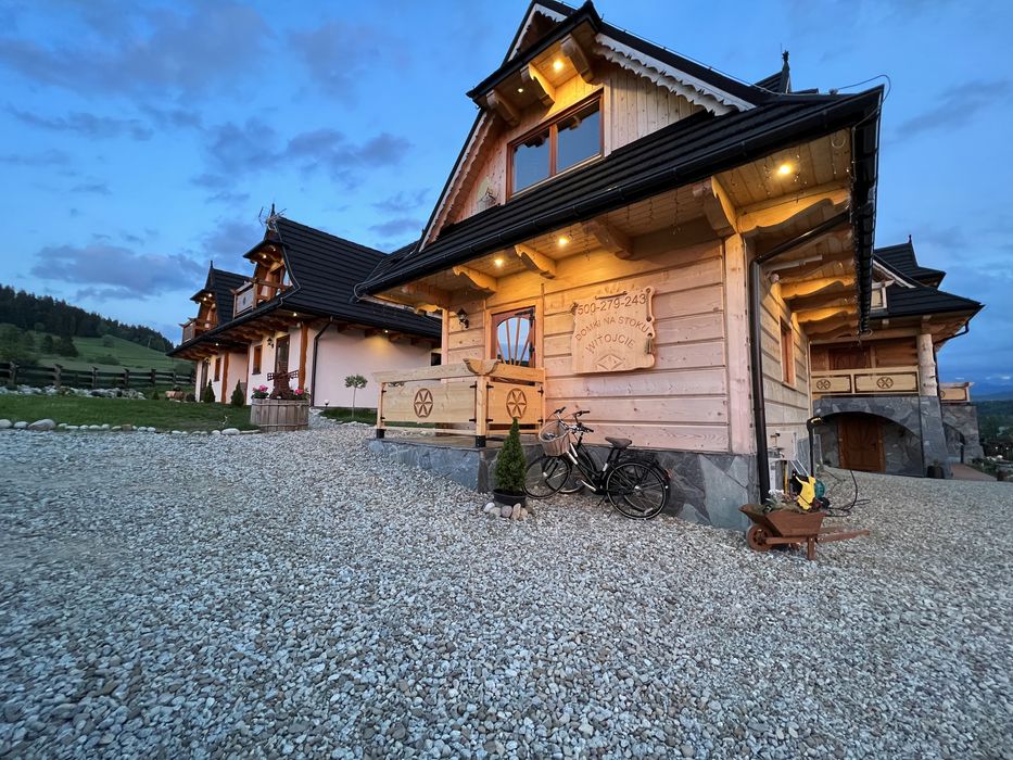 Domek w gorach widok na Tatry! Do stoku 150m! Balia! Sauna! Jacuzzi!