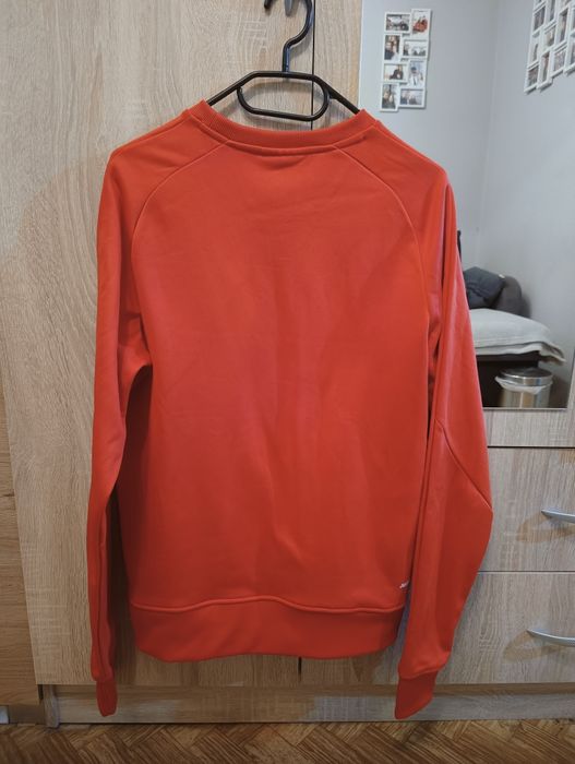 Męska czerwona bluza sportowa piłkarska New Balance rozmiar S