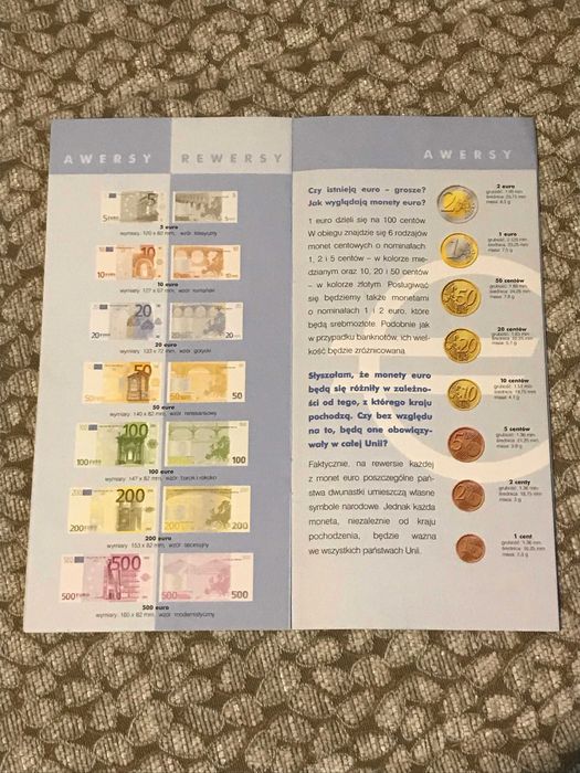 Euro - folder reklamowy