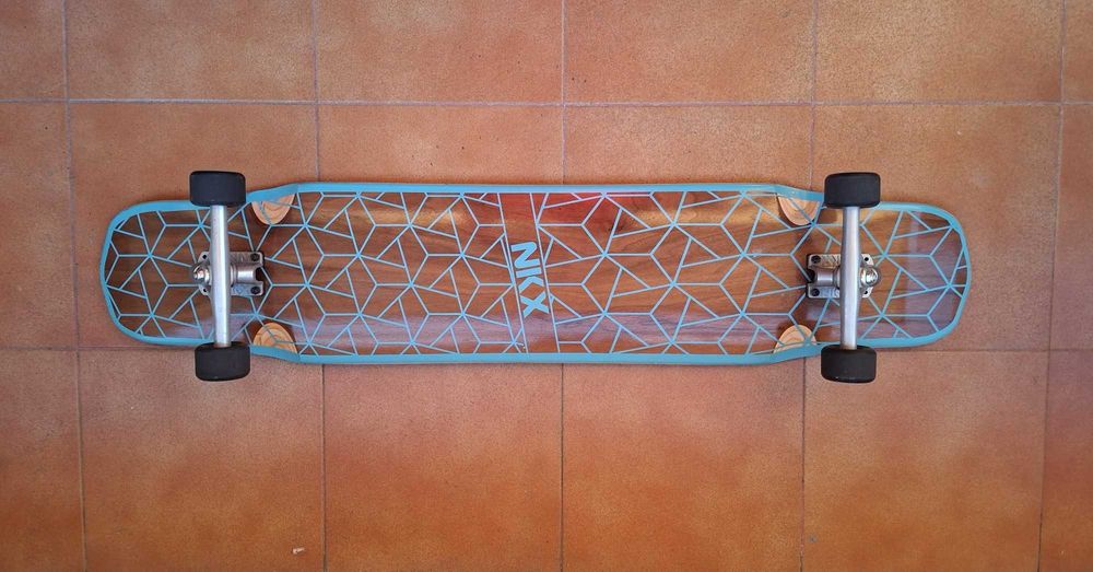 Skate Longboard NKX 60mm 78A NOVO!
