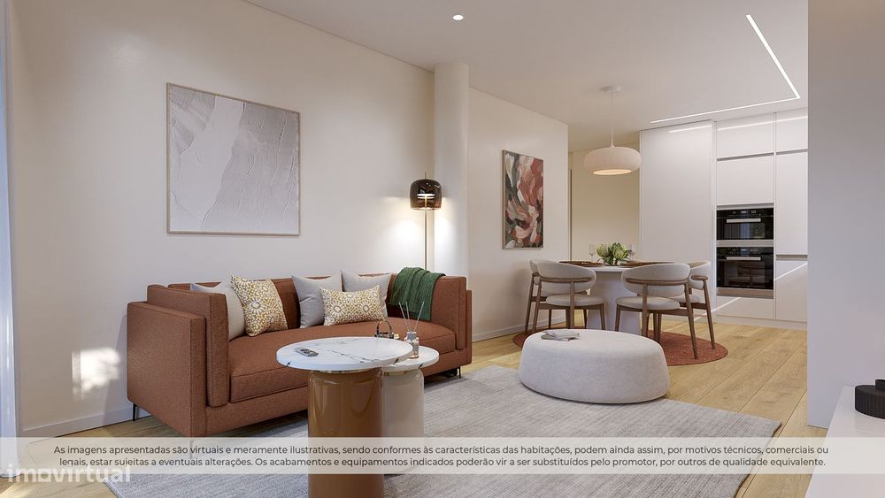 Apartamento T2 nos Carvalhos junto aos acessos A20/A1 — Pedroso E Seixezelo, Porto