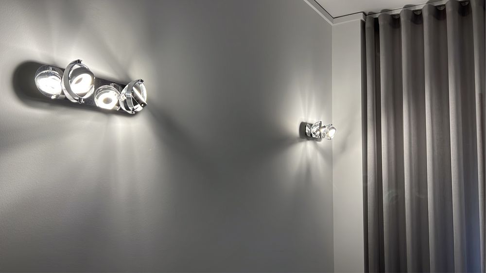 2 apliques Xena chrom LED Inspire