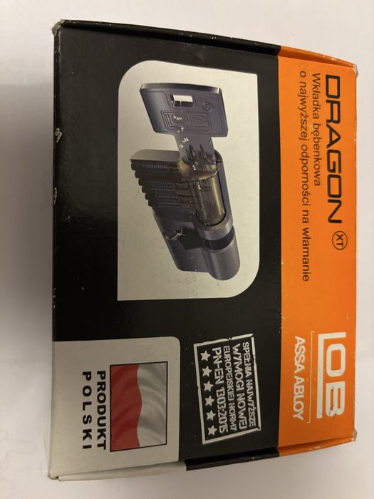 Wkładka drzwiowa LOB Dragon XT 35/65 nikiel