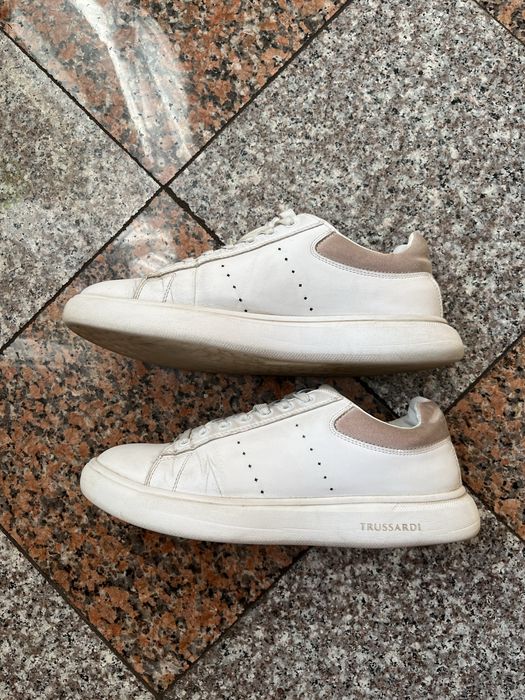 Trussardi sneakersy białe